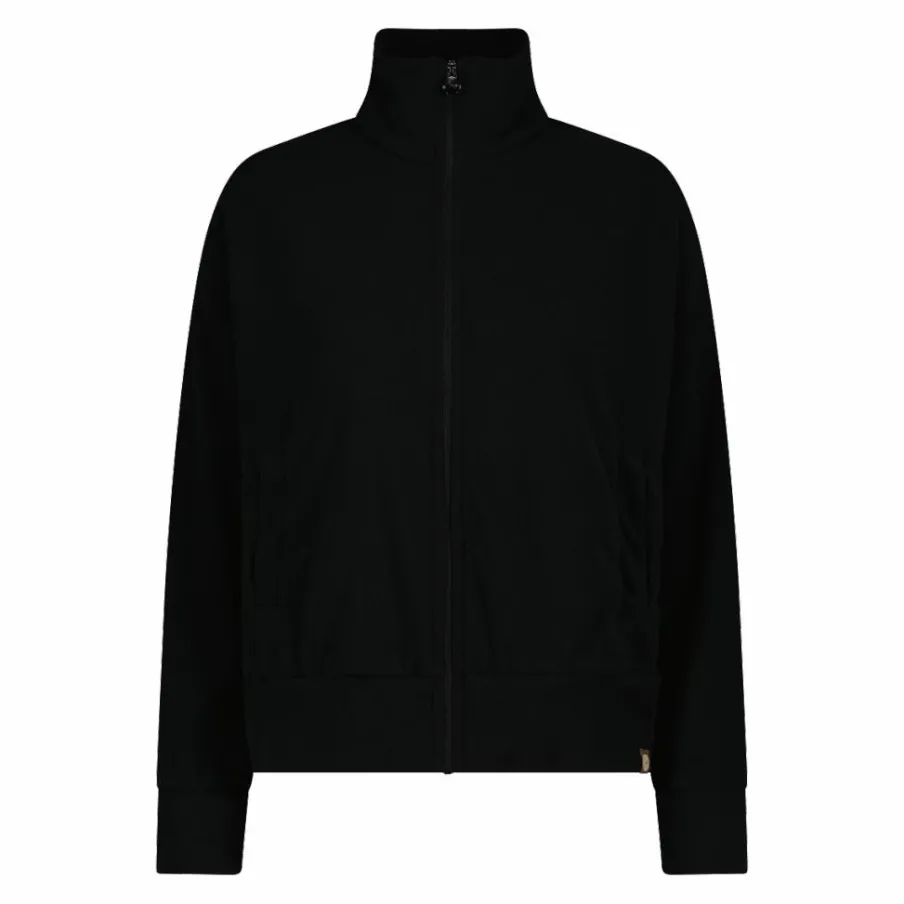 Donna CMP Pile^Felpa da donna con zip a collo alto