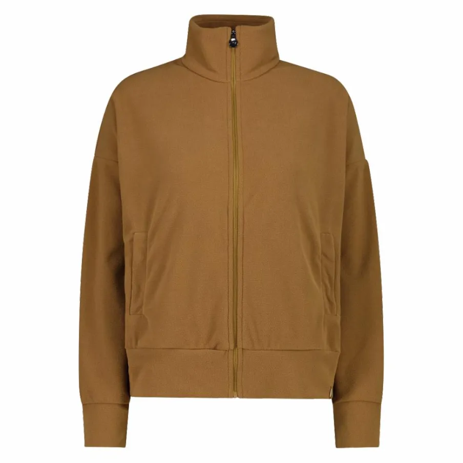 Donna CMP Pile^Felpa da donna con zip a collo alto