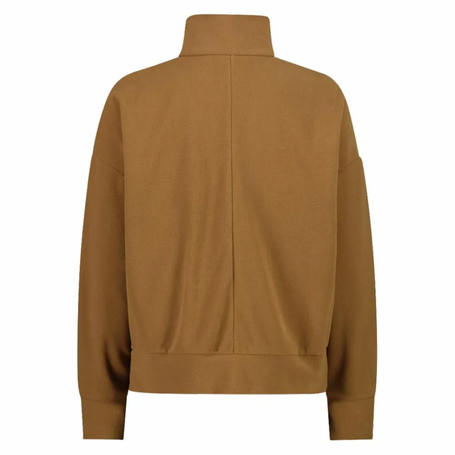 Donna CMP Pile^Felpa da donna con zip a collo alto