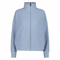 Donna CMP Pile^Felpa da donna con zip a collo alto