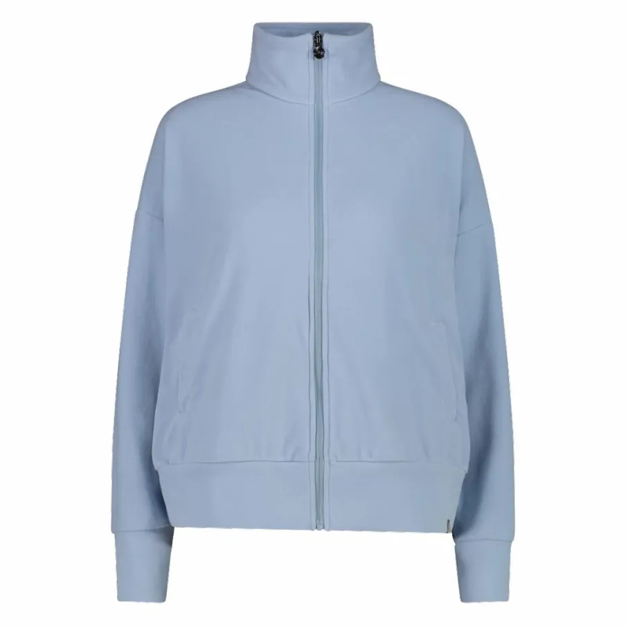Donna CMP Pile^Felpa da donna con zip a collo alto