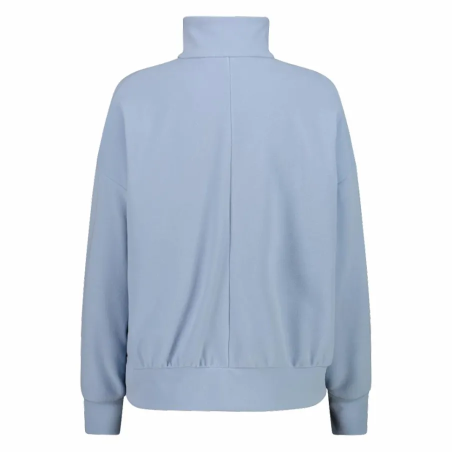 Donna CMP Pile^Felpa da donna con zip a collo alto