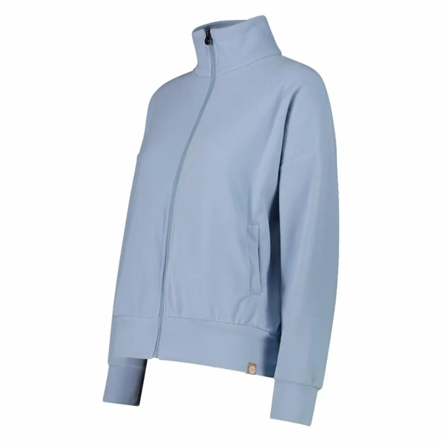 Donna CMP Pile^Felpa da donna con zip a collo alto