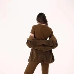 Donna CMP Pile^Felpa da donna con zip in pelliccetta teddy