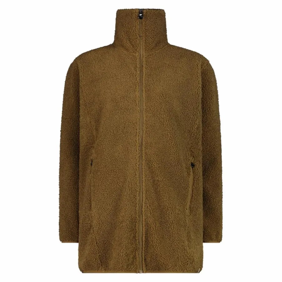 Donna CMP Pile^Felpa da donna con zip in pelliccetta teddy