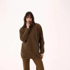 Donna CMP Pile^Felpa da donna con zip in pelliccetta teddy