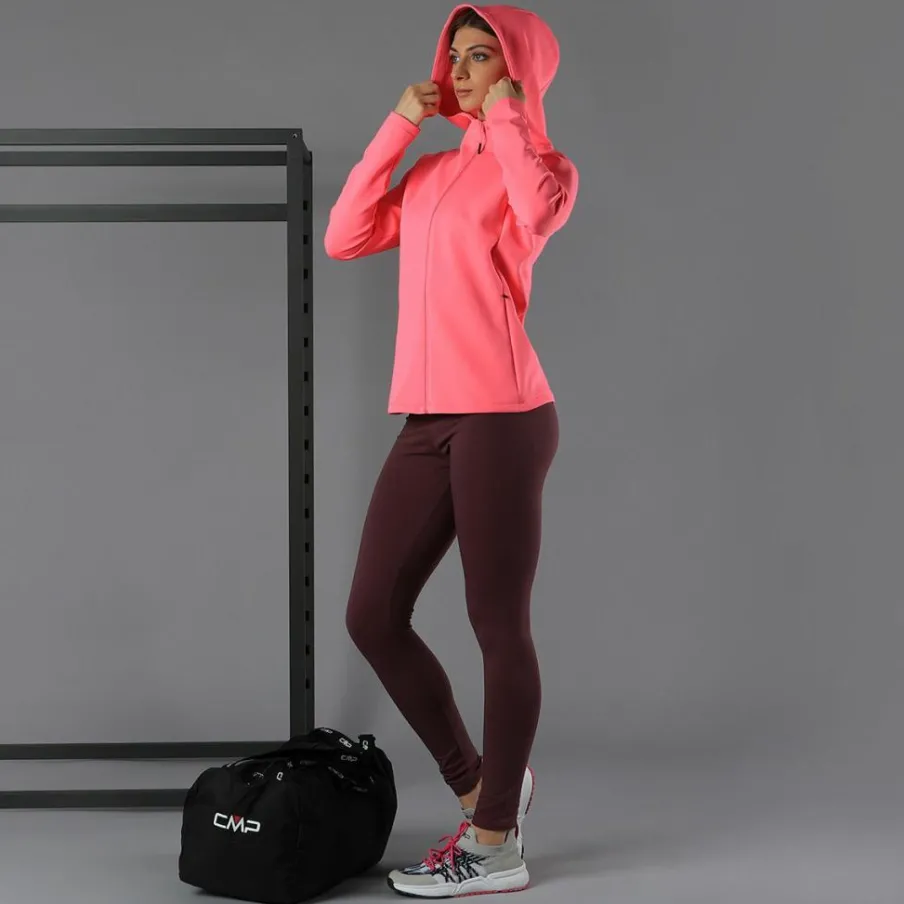 Donna CMP Maglioni E Felpe^Felpa full zip con cappuccio in 4-way stretch