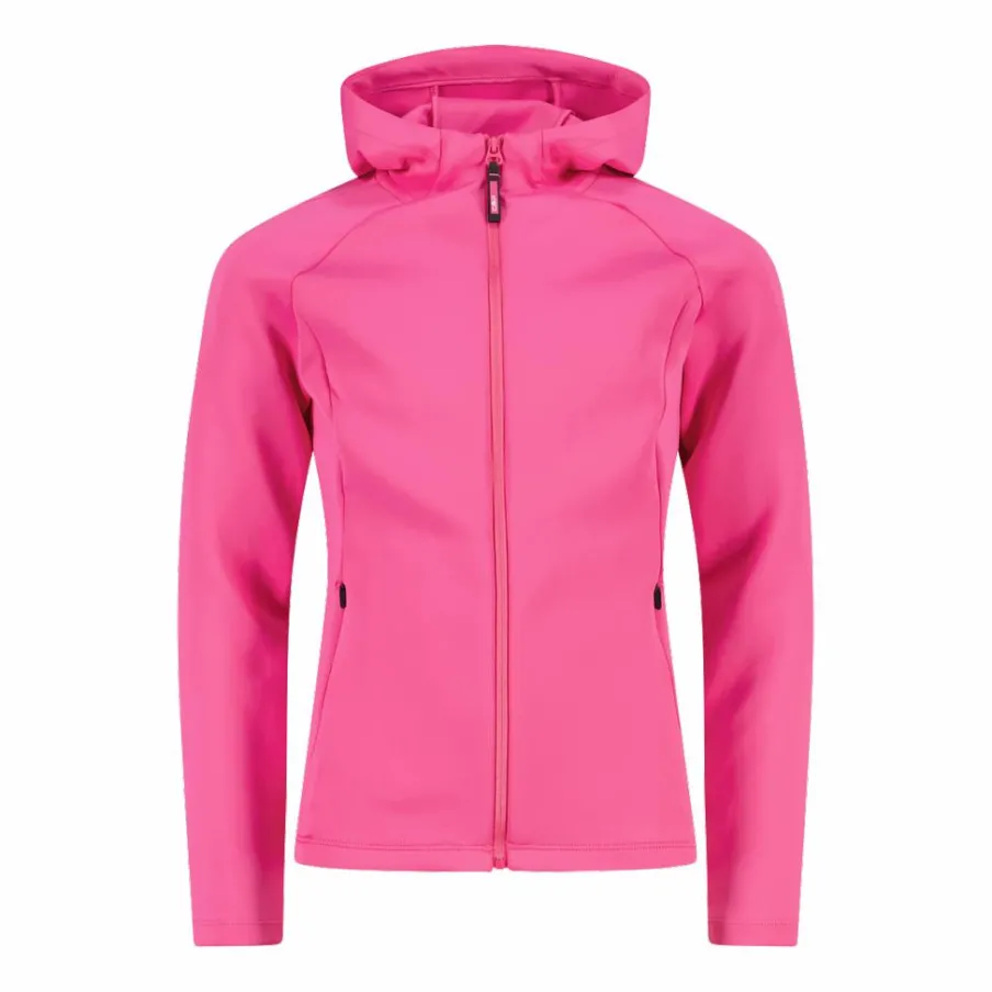 CMP Pile E Felpe^Felpa in Jersey con Cappuccio da Bambina