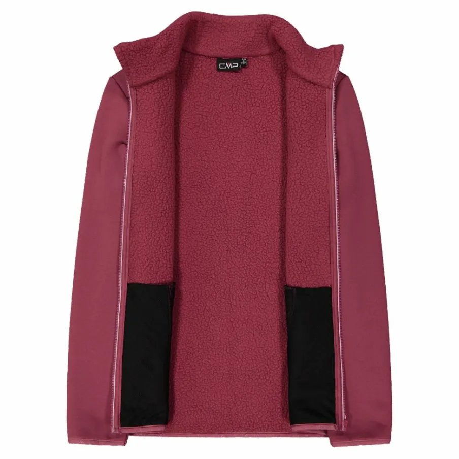 Donna CMP Pile^Felpa in pile da donna con pelliccetta in Stretch Performance