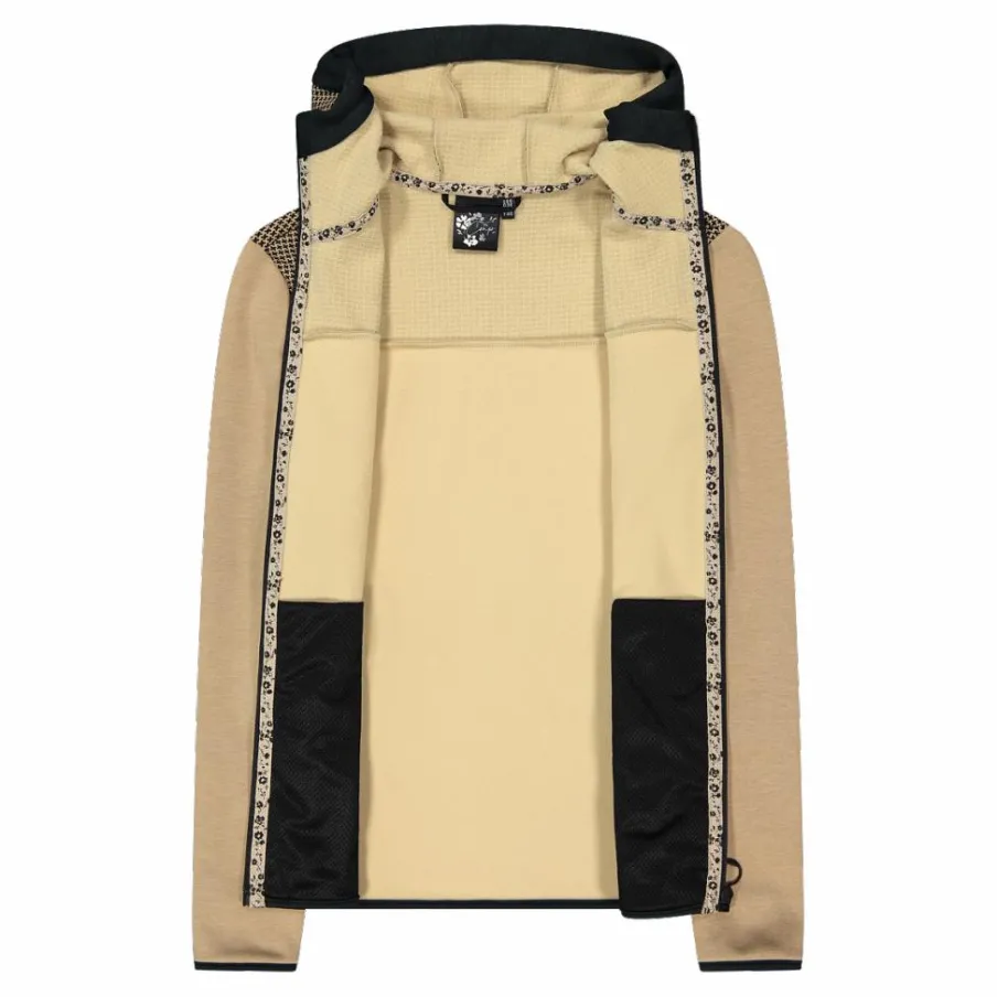 Donna CMP Pile^Felpa in pile da donna in Stretch Performance melange pied de poule