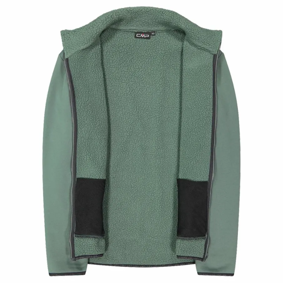 Uomo CMP Pile^Felpa in pile da uomo con pelliccetta in Stretch Performance