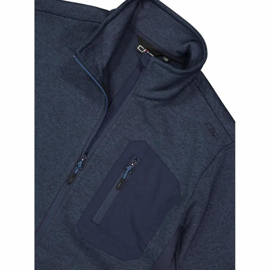 Uomo CMP Pile^Felpa in pile da uomo in knit tech