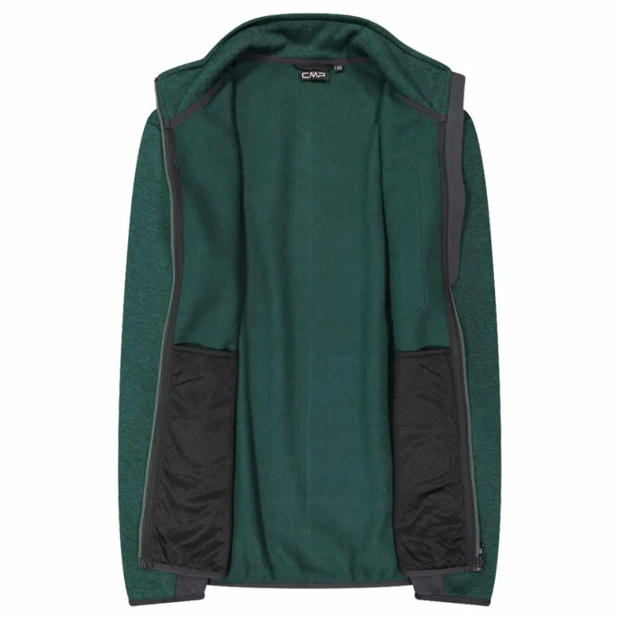 Uomo CMP Pile^Felpa in pile da uomo in knit tech