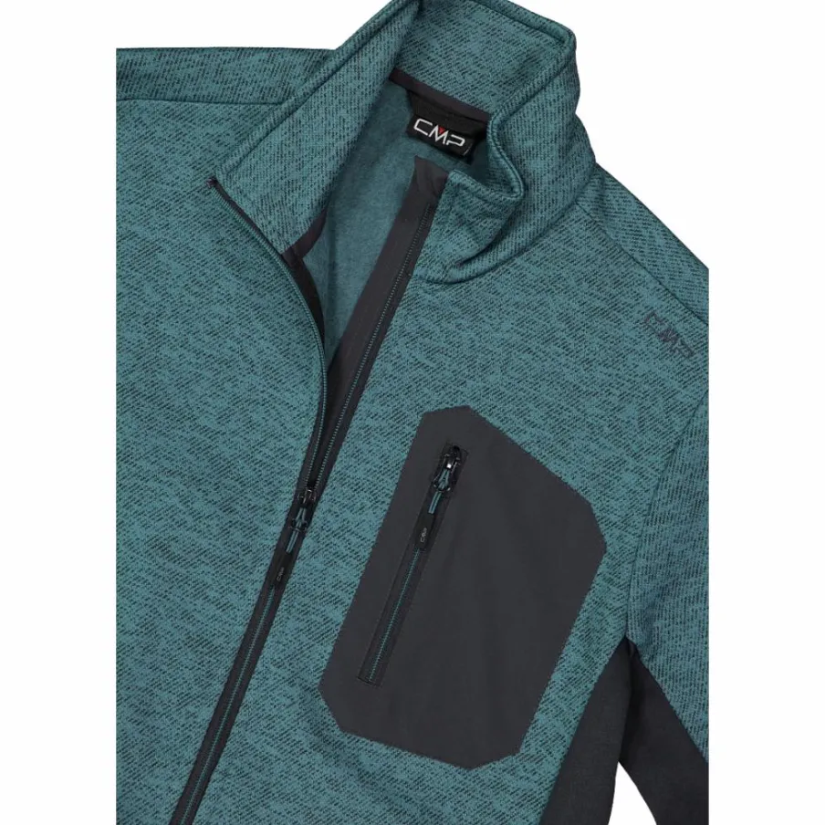 Uomo CMP Pile^Felpa in pile da uomo in knit tech