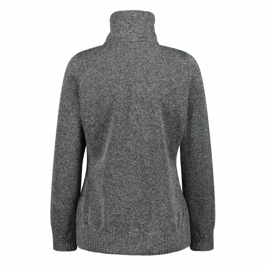 Donna CMP Pile^Felpa in pile knit tech da donna