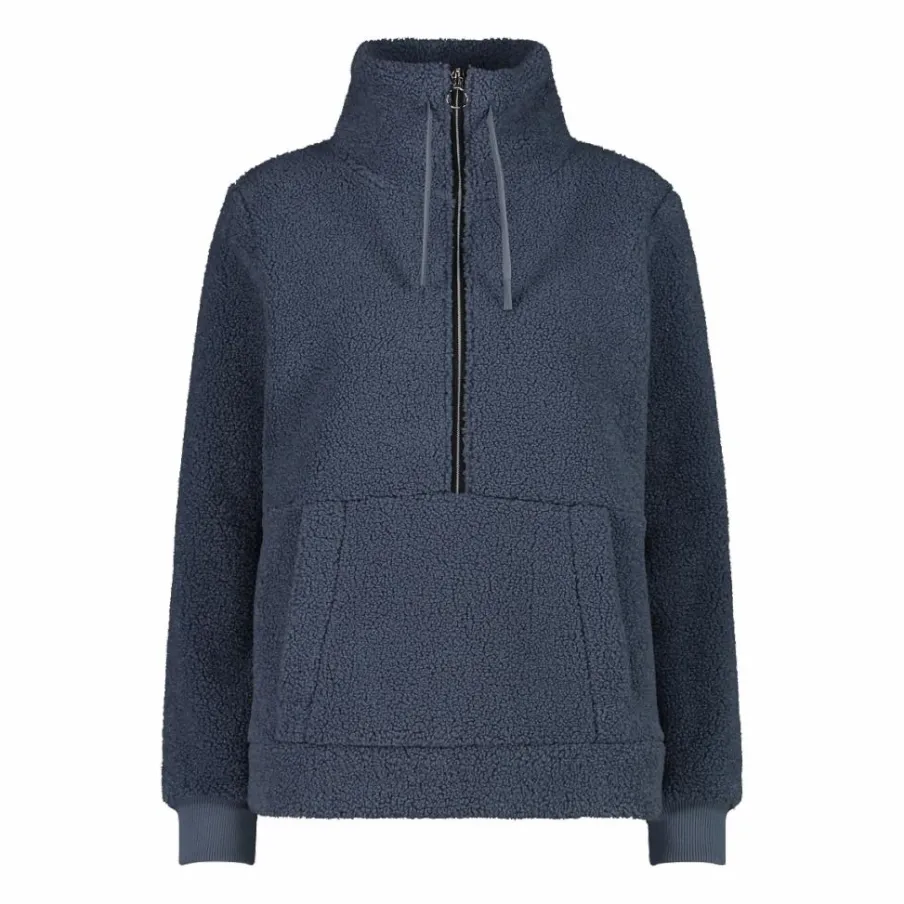 Donna CMP Pile^Felpa mezza zip da donna in High Loft
