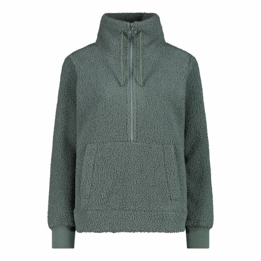 Donna CMP Pile^Felpa mezza zip da donna in High Loft