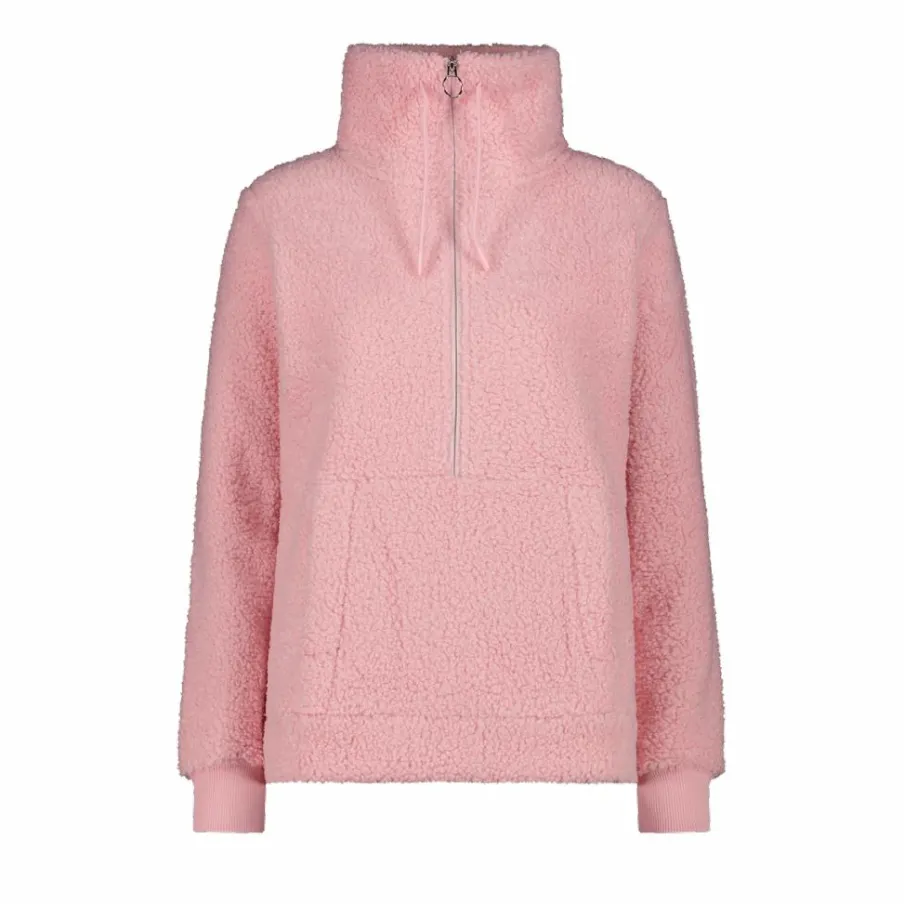 Donna CMP Pile^Felpa mezza zip da donna in High Loft