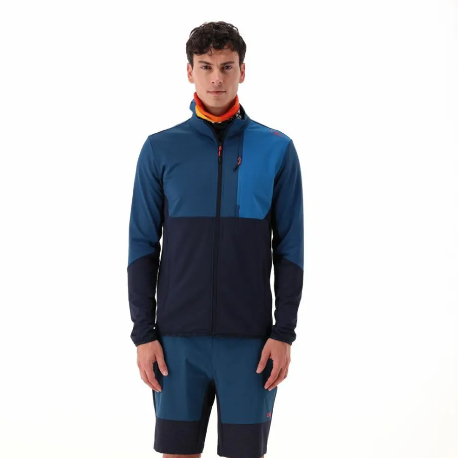 Uomo CMP Pile^Felpa Unlimitech Grid Tech stretch da Uomo