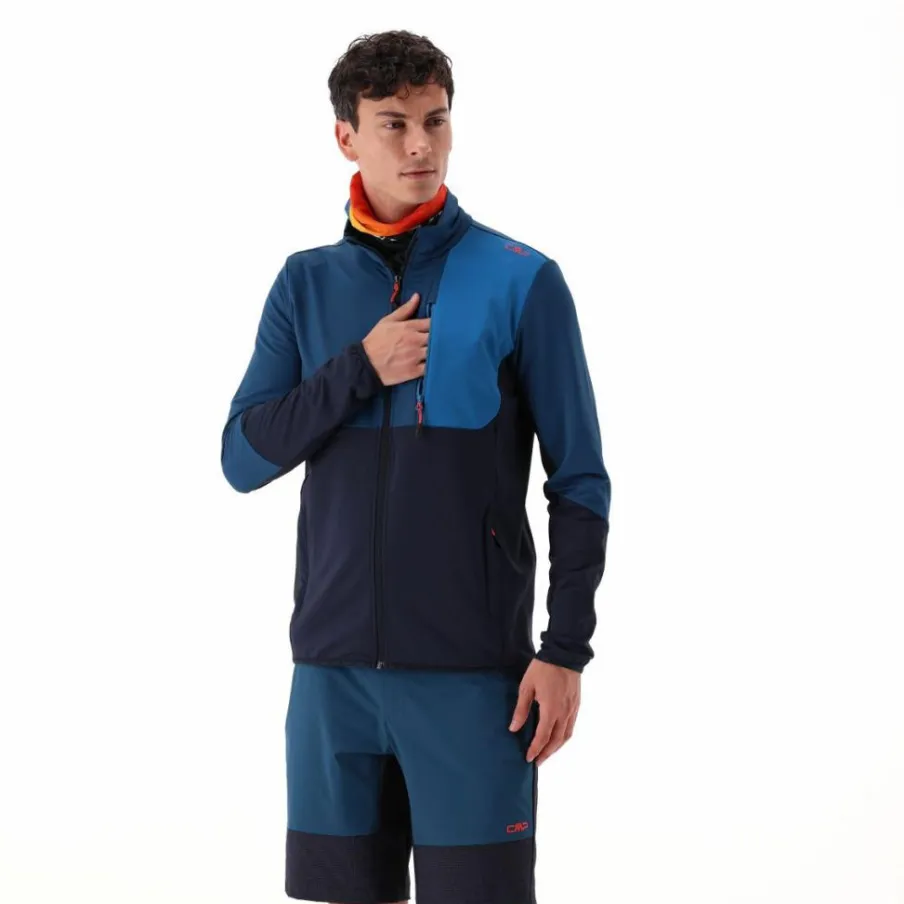 Uomo CMP Pile^Felpa Unlimitech Grid Tech stretch da Uomo