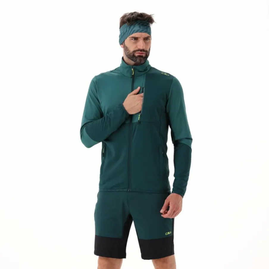 Uomo CMP Pile^Felpa Unlimitech Grid Tech stretch da Uomo