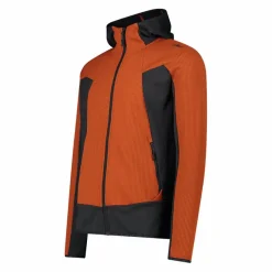 Uomo CMP Pile^Felpa Unlimitech Grid Tech stretch con cappuccio da Uomo