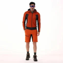 Uomo CMP Pile^Felpa Unlimitech Grid Tech stretch con cappuccio da Uomo