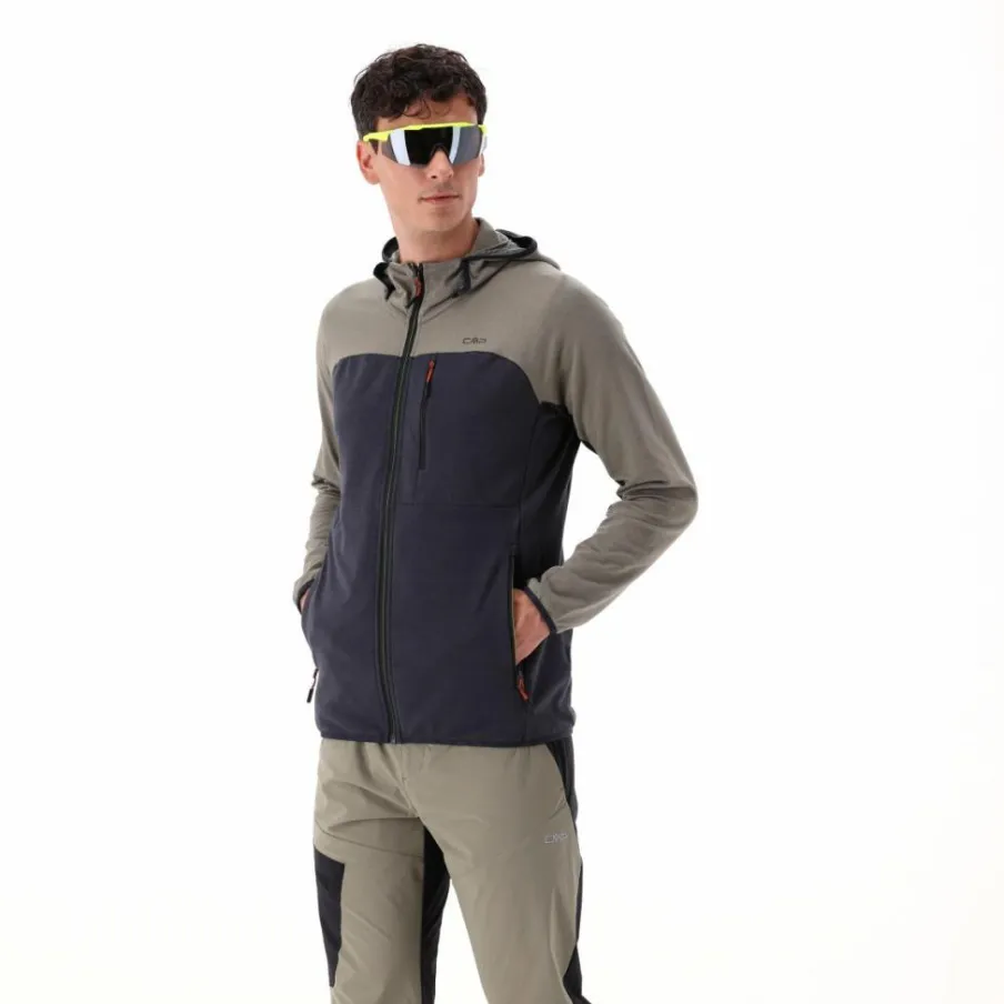 Uomo CMP Maglioni E Felpe^Felpa Unlimitech in french terry da Uomo