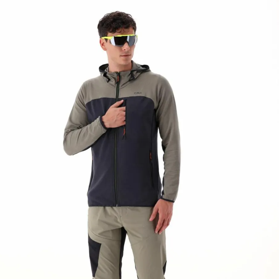 Uomo CMP Maglioni E Felpe^Felpa Unlimitech in french terry da Uomo