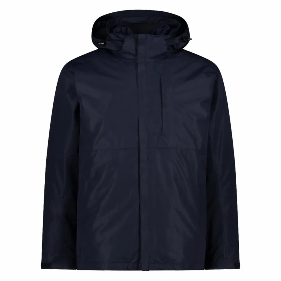 Uomo CMP Giacche Imbottite E Piumini|Gusci E Giacche Impermeabili^Giacca 3 in 1 da uomo in taslan