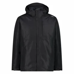 Uomo CMP Giacche Imbottite E Piumini|Gusci E Giacche Impermeabili^Giacca 3 in 1 da uomo in taslan