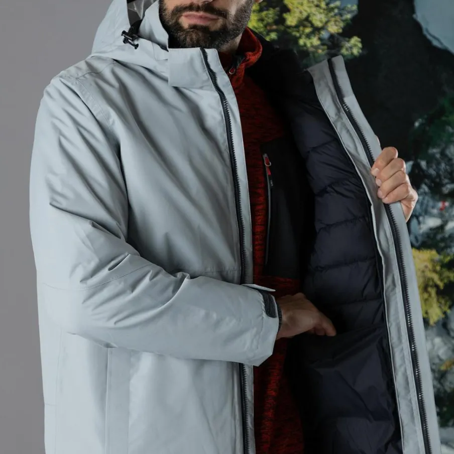 Uomo CMP Giacche Imbottite E Piumini|Gusci E Giacche Impermeabili^Giacca 3 in 1 da uomo in taslan