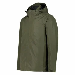 Uomo CMP Giacche Imbottite E Piumini|Gusci E Giacche Impermeabili^Giacca 3 in 1 da uomo in taslan