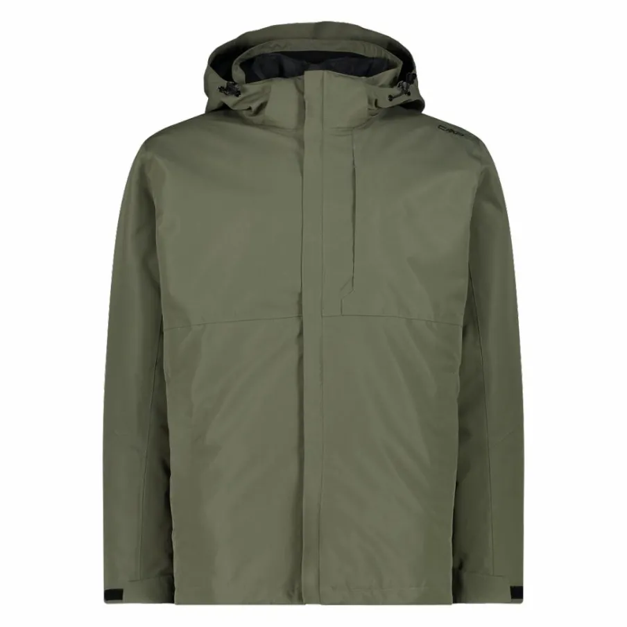 Uomo CMP Giacche Imbottite E Piumini|Gusci E Giacche Impermeabili^Giacca 3 in 1 da uomo in taslan