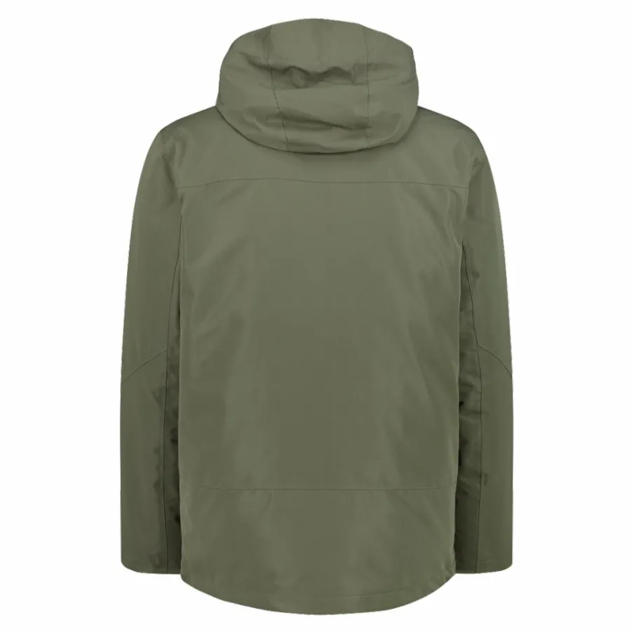 Uomo CMP Giacche Imbottite E Piumini|Gusci E Giacche Impermeabili^Giacca 3 in 1 da uomo in taslan