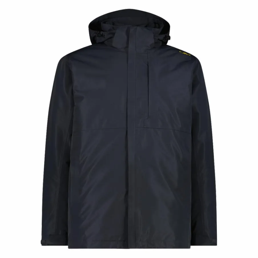 Uomo CMP Giacche Imbottite E Piumini|Gusci E Giacche Impermeabili^Giacca 3 in 1 da uomo in taslan