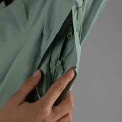 Donna CMP Gusci E Giacche Impermeabili^Giacca antipioggia da donna con cappuccio staccabile