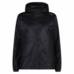 Donna CMP Gusci E Giacche Impermeabili^Giacca Antipioggia da Donna con cappuccio