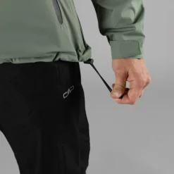 Uomo CMP Gusci E Giacche Impermeabili^Giacca antipioggia da uomo con cappuccio staccabile