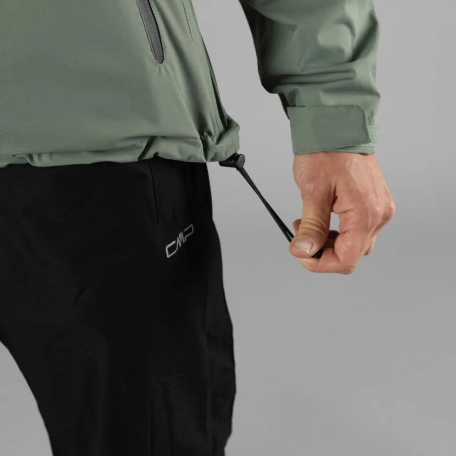 Uomo CMP Gusci E Giacche Impermeabili^Giacca antipioggia da uomo con cappuccio staccabile