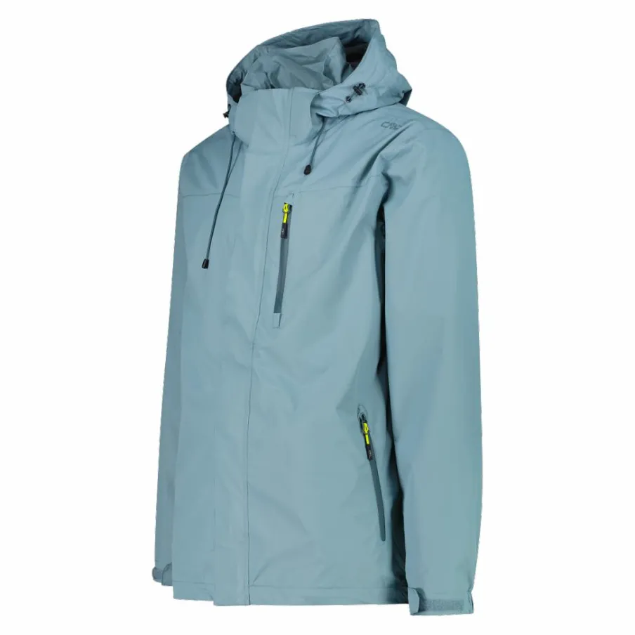 Uomo CMP Gusci E Giacche Impermeabili^Giacca antipioggia da uomo con cappuccio staccabile