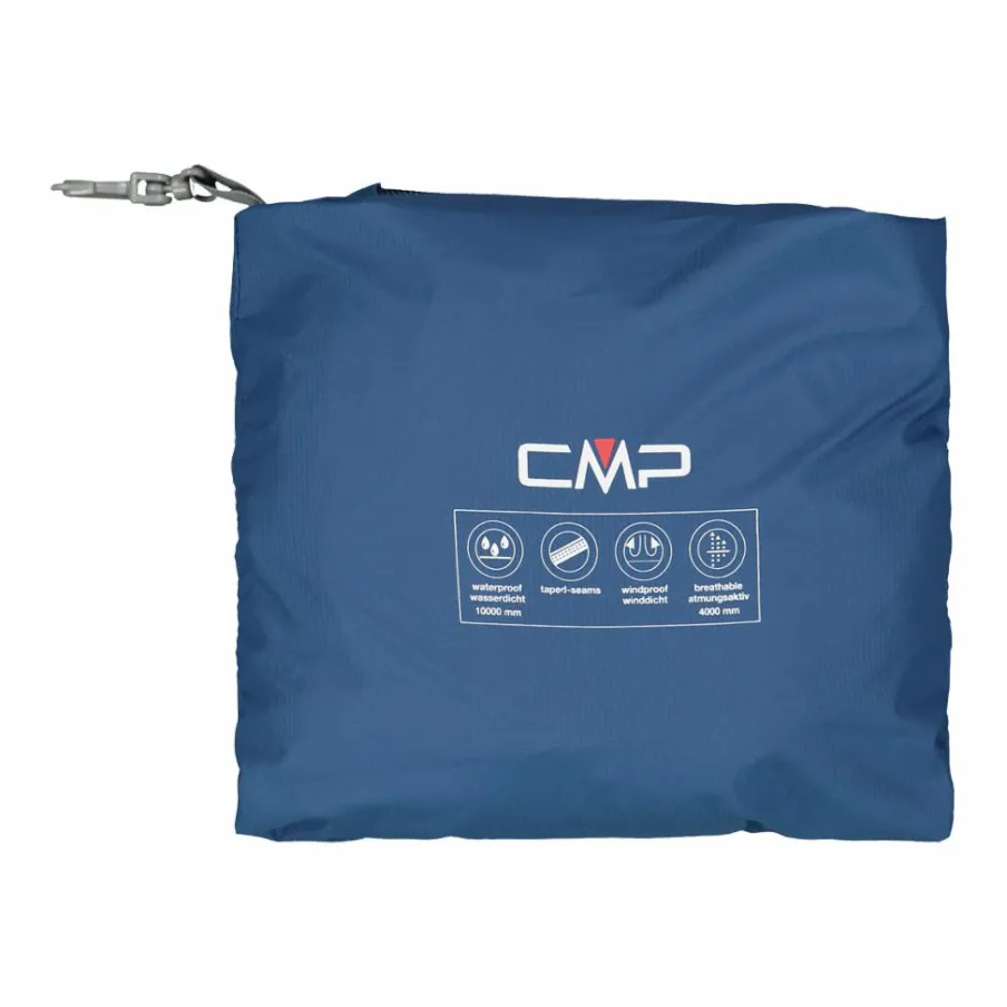 Uomo CMP Gusci E Giacche Impermeabili^Giacca antipioggia da uomo con cappuccio staccabile