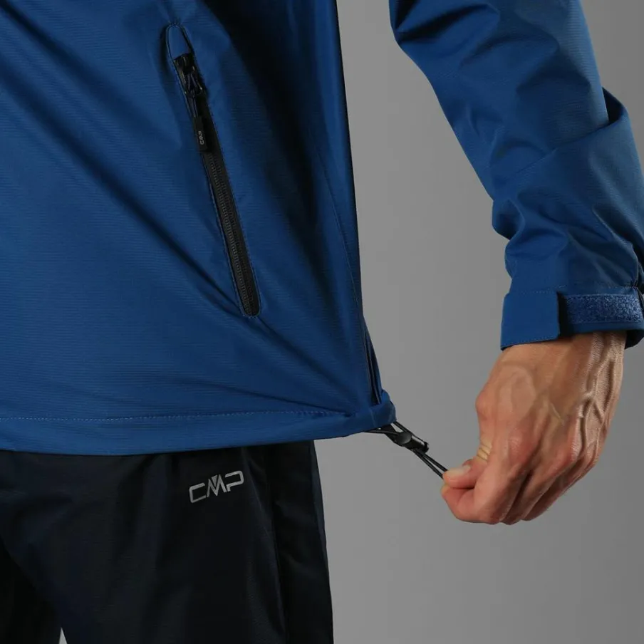 Uomo CMP Gusci E Giacche Impermeabili^Giacca antipioggia da uomo con cappuccio staccabile