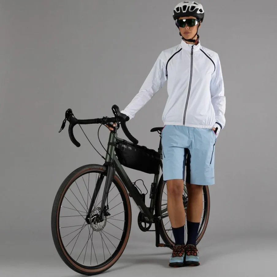 Donna CMP Gilet E Smanicati|Gusci E Giacche Impermeabili^Giacca antivento con maniche staccabili da donna