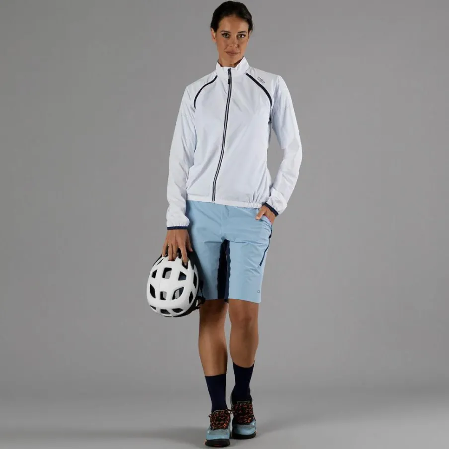 Donna CMP Gilet E Smanicati|Gusci E Giacche Impermeabili^Giacca antivento con maniche staccabili da donna