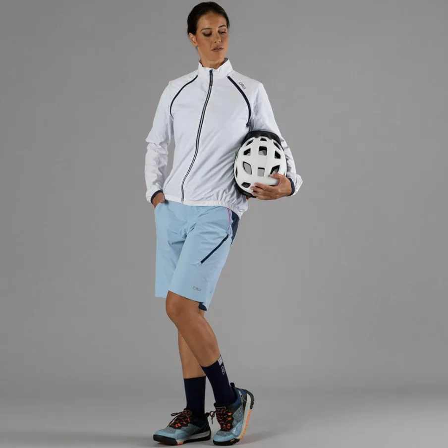 Donna CMP Gilet E Smanicati|Gusci E Giacche Impermeabili^Giacca antivento con maniche staccabili da donna