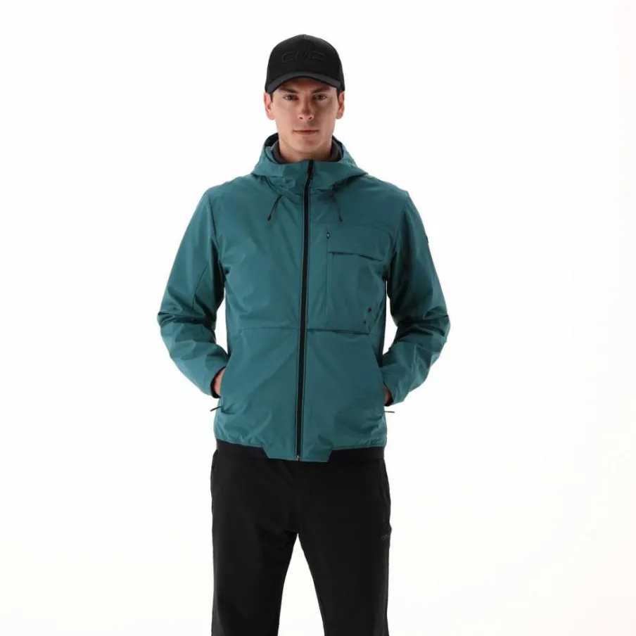 Uomo CMP Gusci E Giacche Impermeabili^Giacca con cappuccio fisso da Uomo