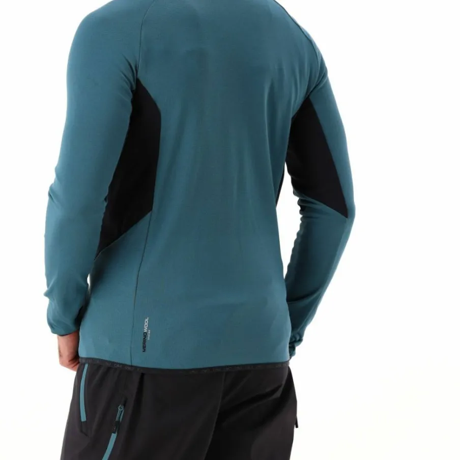 Uomo CMP Pile^Giacca con zip in pile Merino da uomo Unlimitech