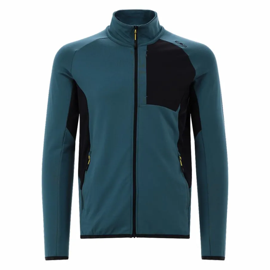 Uomo CMP Pile^Giacca con zip in pile Merino da uomo Unlimitech