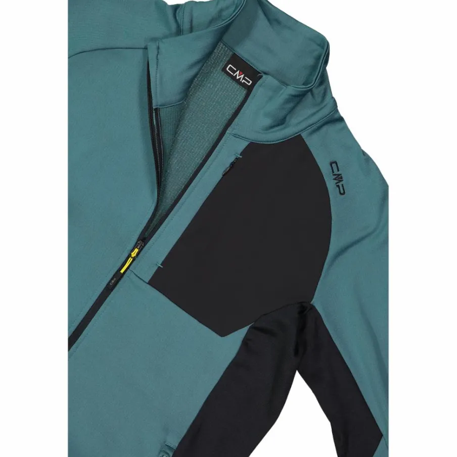 Uomo CMP Pile^Giacca con zip in pile Merino da uomo Unlimitech